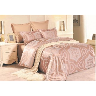 Постельное белье семейное сатин жаккард Вальтери JC-60