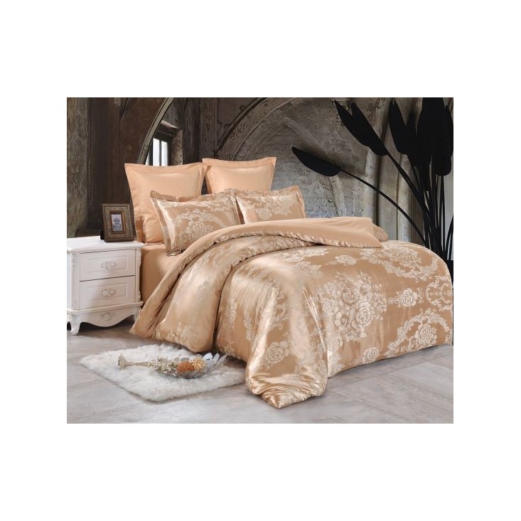Постельное белье семейное сатин жаккард Вальтери JC-62