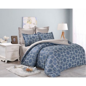 Постельное белье 2 спальное сатин жаккард Вальтери JC-66