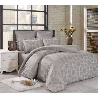 Постельное белье 2 спальное сатин жаккард Вальтери JC-67