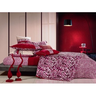 Постельное белье евро сатин люкс Фамилье SDS-32