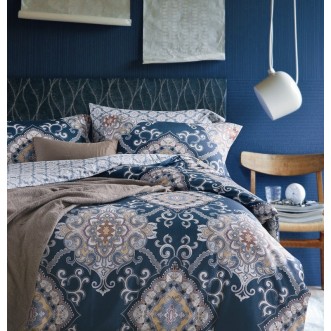 Постельное белье евро сатин люкс Фамилье SDS-65