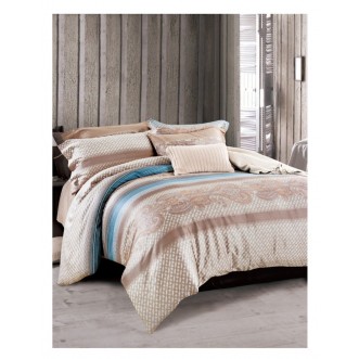 Постельное белье семейное сатин люкс Фамилье SDS-62