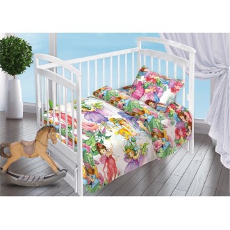 Постельное белье детское в кроватку поплин Вальтери Сказочные Феи
