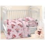 Постельное белье детское в кроватку поплин Вальтери Хрюшки
