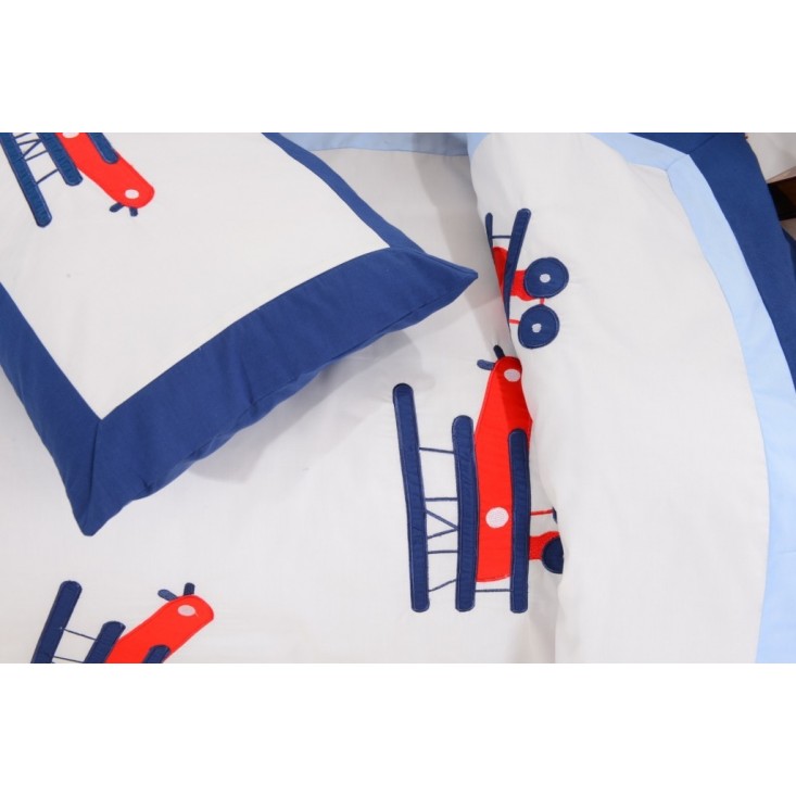 Набор в детскую кроватку с бортиком перкаль Вальтери DK-08-bort