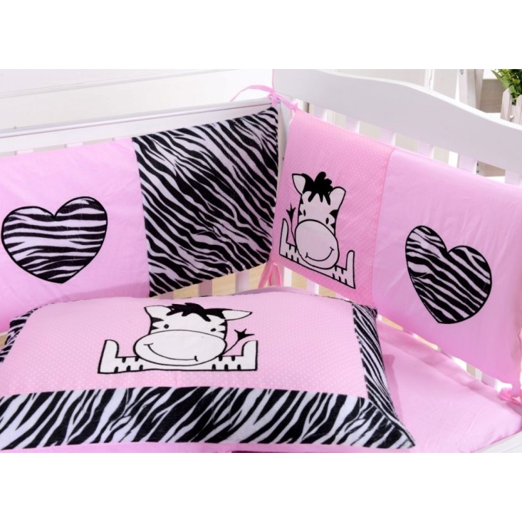 Набор в детскую кроватку с бортиком перкаль Вальтери DK-10-bort