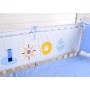 Набор в детскую кроватку с бортиком перкаль Вальтери DK-13-bort фото