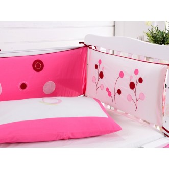 Набор в детскую кроватку с бортиком перкаль Вальтери DK-22-bort фото