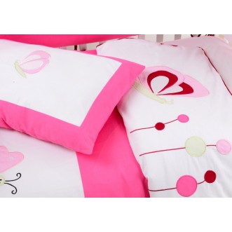 Набор в детскую кроватку с бортиком перкаль Вальтери DK-22-bort в магазине Люкс Постель