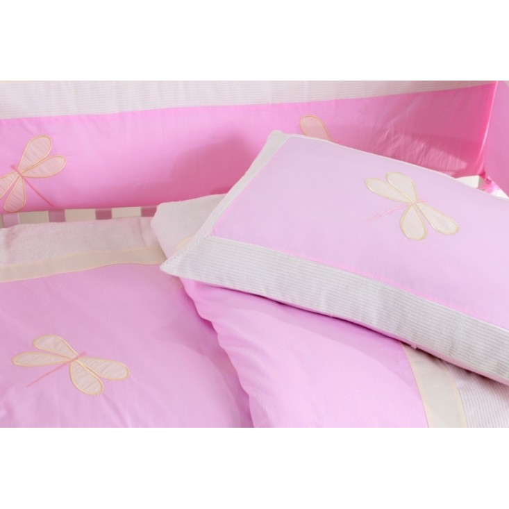 Набор в детскую кроватку с бортиком перкаль Вальтери DK-23-bort
