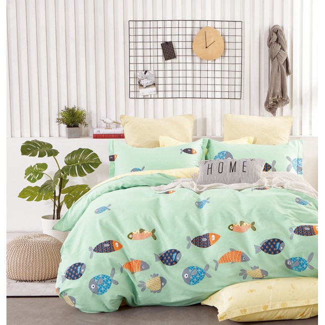 Купить постельное белье твил TPIG4-1035 1/5 спальное Tango