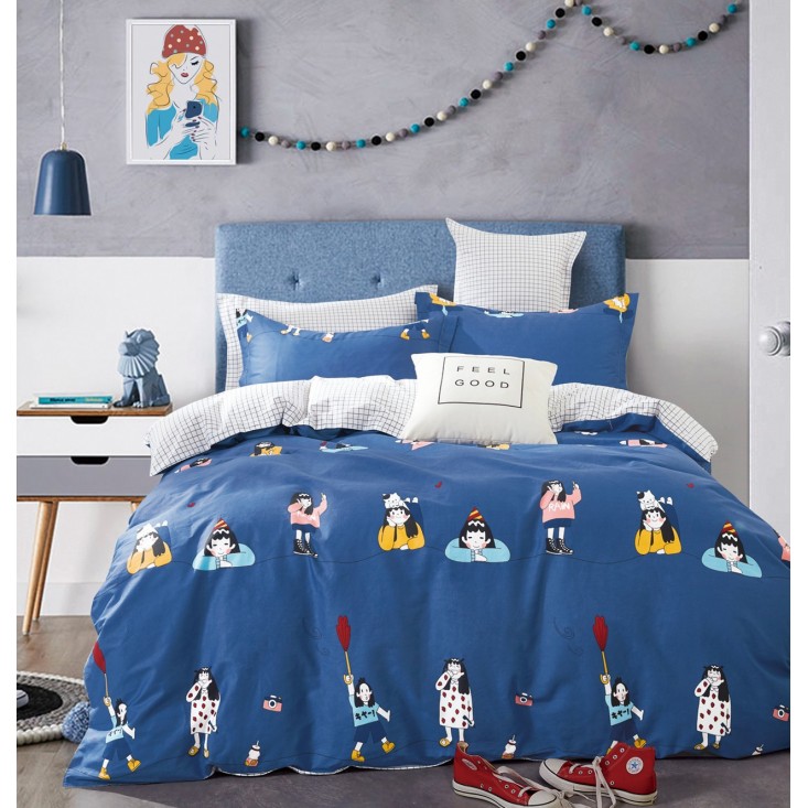 Купить постельное белье твил TPIG4-1023 1/5 спальное Tango