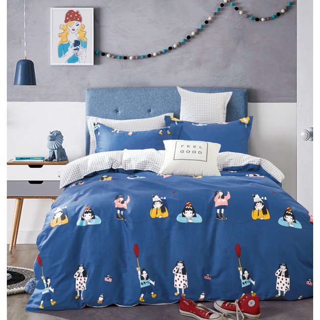 Купить постельное белье твил TPIG4-1023 1/5 спальное Tango