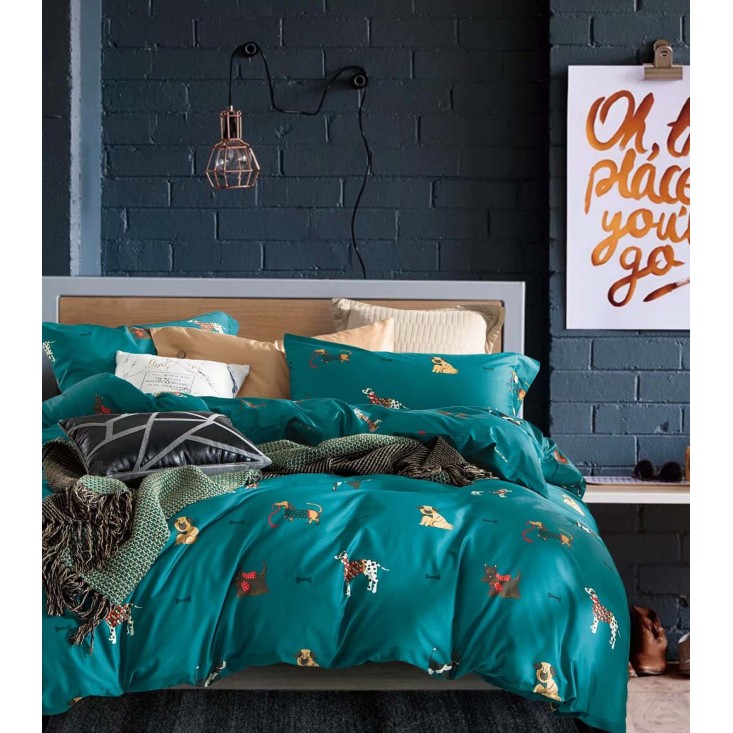 Купить постельное белье египетский хлопок TIS04-186 1.5 спальное Tango