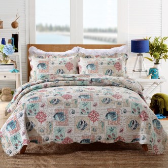 Покрывало хлопок Пэчворк 230х250 Tango PW888-38