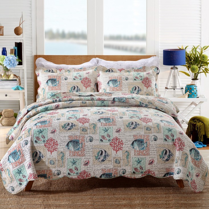 Покрывало хлопок Пэчворк 230х250 Tango PW888-38