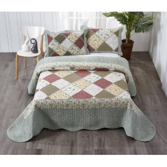 Покрывало хлопок Пэчворк 230х250 Tango PW555-99