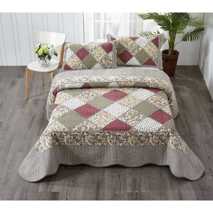 Покрывало хлопок Пэчворк 230х250 Tango PW555-100