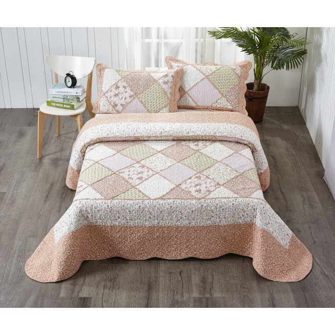 Покрывало хлопок Пэчворк 230х250 Tango PW555-102