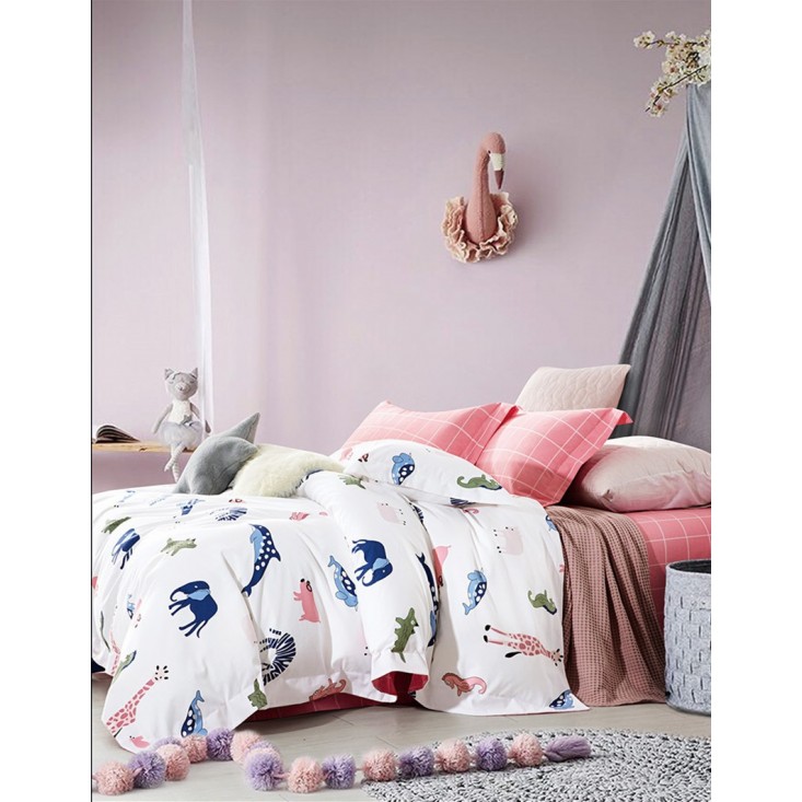 Постельное белье 1/5 спальное фланель Tango 1-MOMAE69