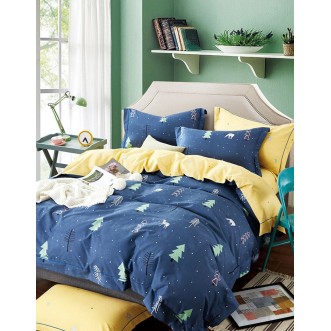 Постельное белье 1/5 спальное фланель Tango 1-MOMAE71