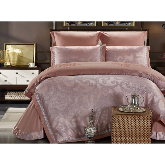 Постельное белье евро Жаккард Cristelle TJ113-40