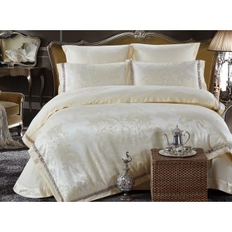 Постельное белье евро Жаккард Cristelle TJ113-48