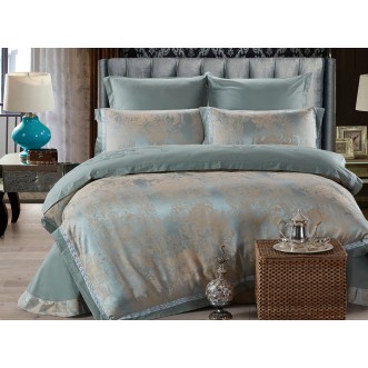 Постельное белье евро Жаккард Cristelle TJ113-49