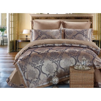 Постельное белье евро Жаккард Cristelle TJ113-44