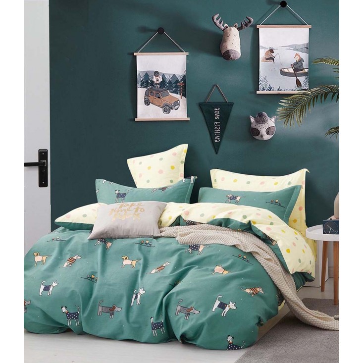 Купить постельное белье твил TPIG4-1082 1/5 спальное Tango