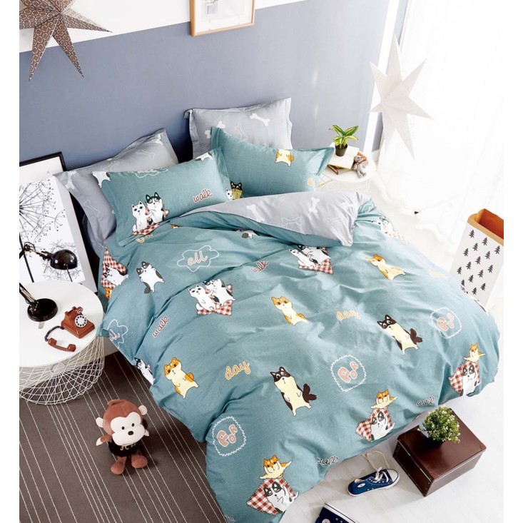 Купить постельное белье твил TPIG4-1077 1/5 спальное Tango