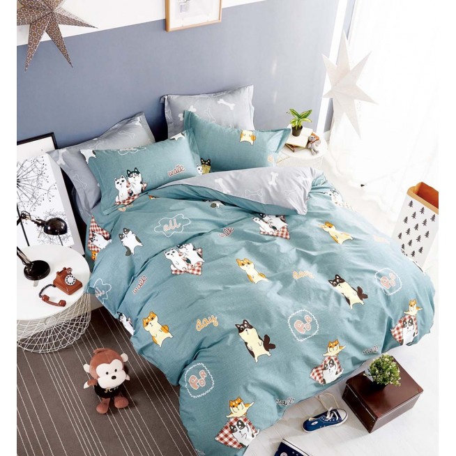 Купить постельное белье твил TPIG4-1077 1/5 спальное Tango