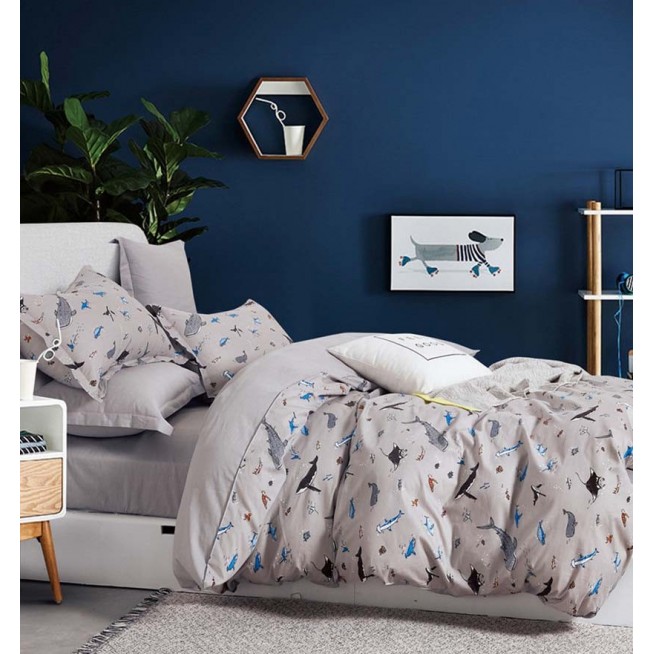 Купить постельное белье твил TPIG4-1051 1/5 спальное Tango