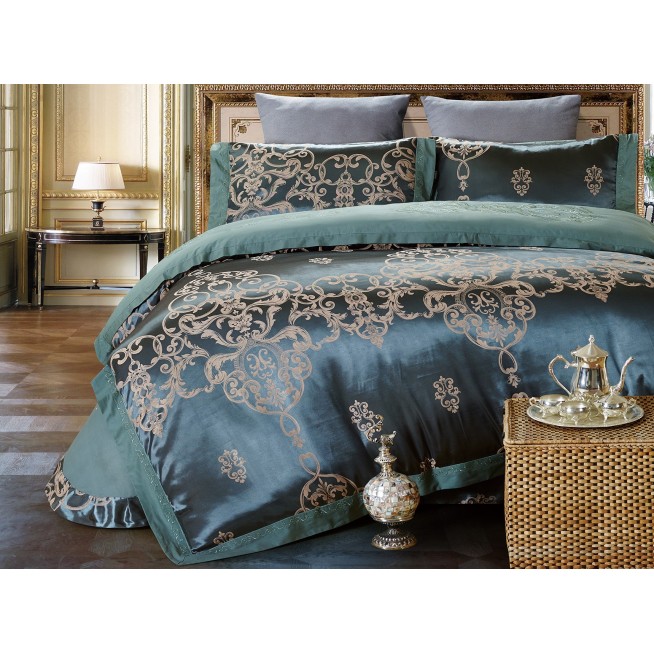 Постельное белье евро Жаккард Cristelle TJ113-31