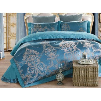 Постельное белье евро Жаккард Cristelle TJ113-23