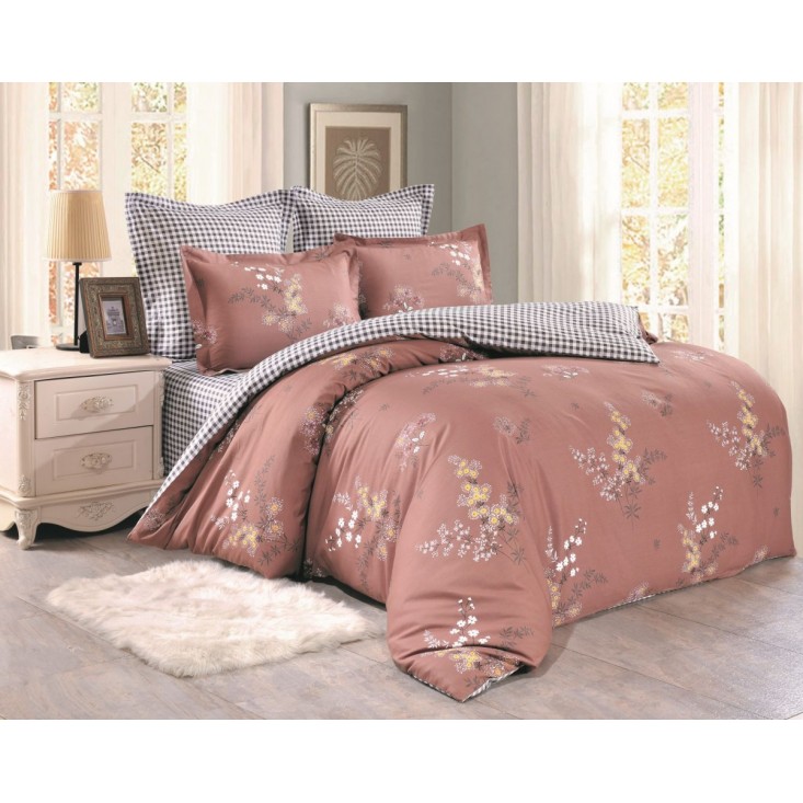 Постельное белье семейное сатин Valtery C-339