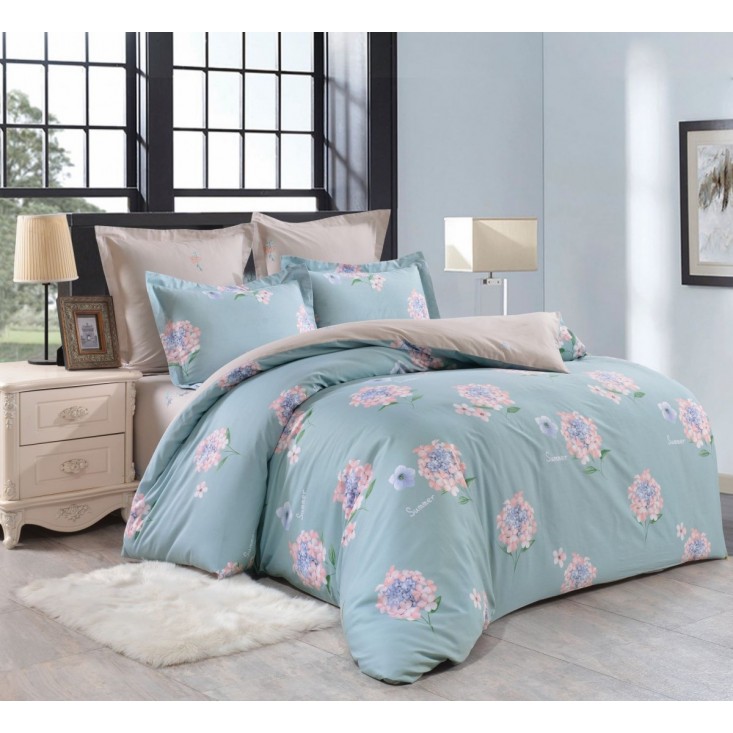 Постельное белье евро сатин Valtery C-343