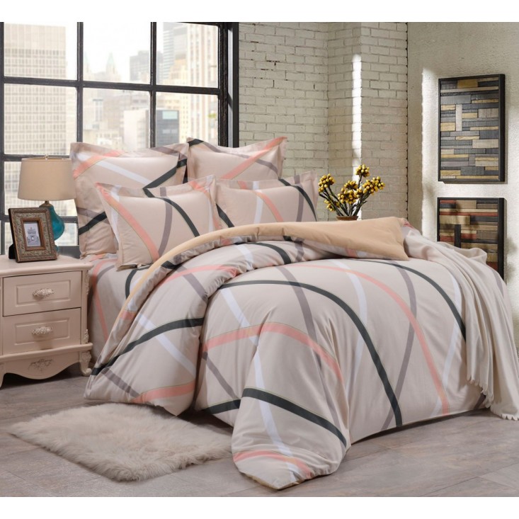 Постельное белье семейное сатин Valtery C-411