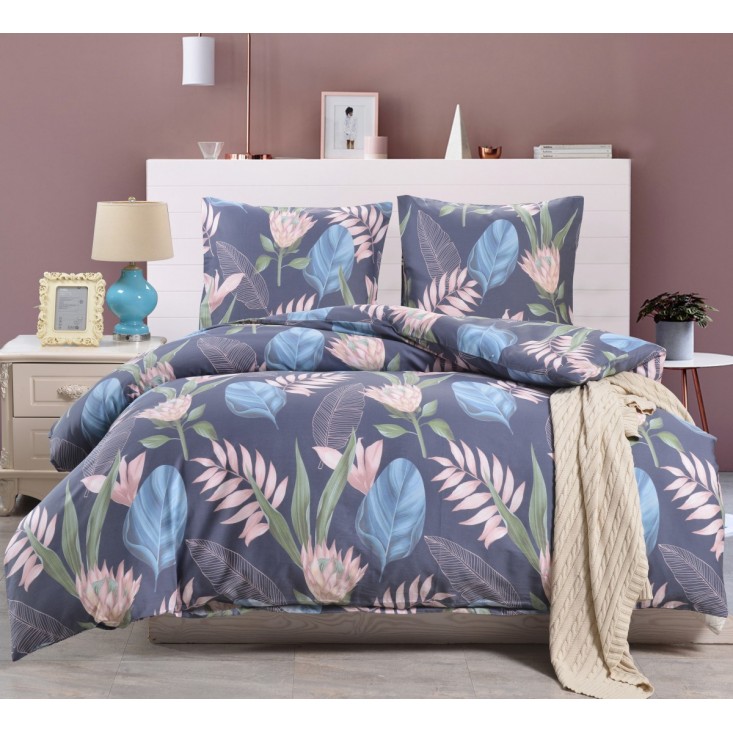 Постельное белье 1/5-спальное сатин Вальтери CL-405