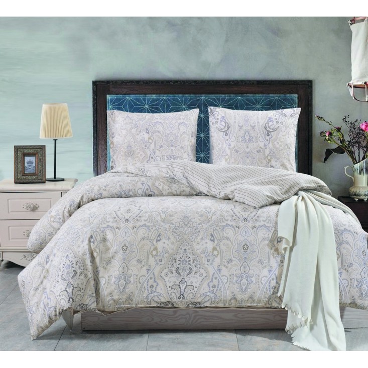 Постельное белье евро сатин Valtery CL-344