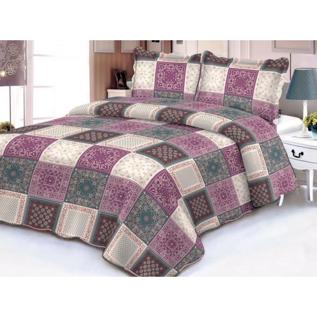 Покрывало Пэчворк 230х250 PW444-25 Tango