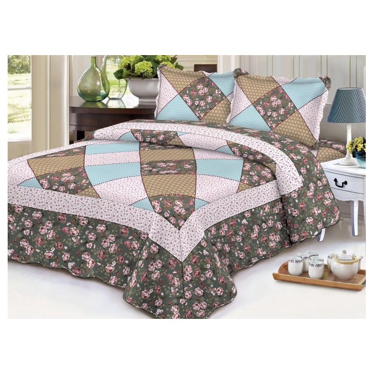 Покрывало Пэчворк 230х250 PW444-23 Tango