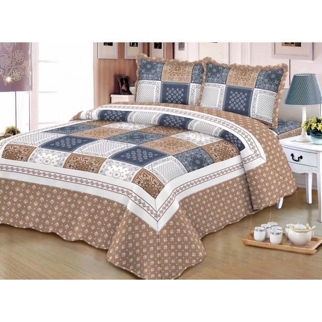 Покрывало Пэчворк 230х250 PW444-22 Tango