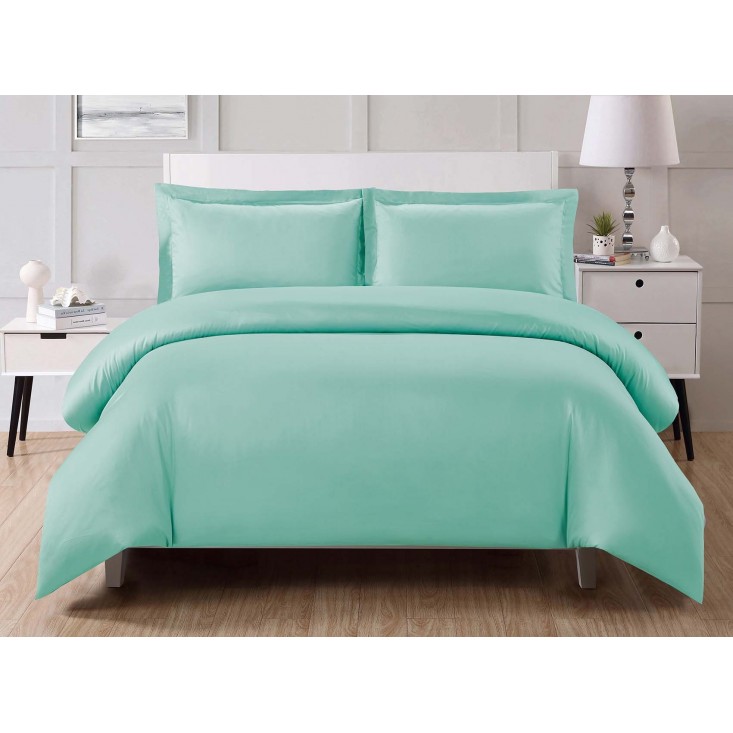 Купить постельное белье мако сатин Однотонное CIS07-36 евро Cristelle