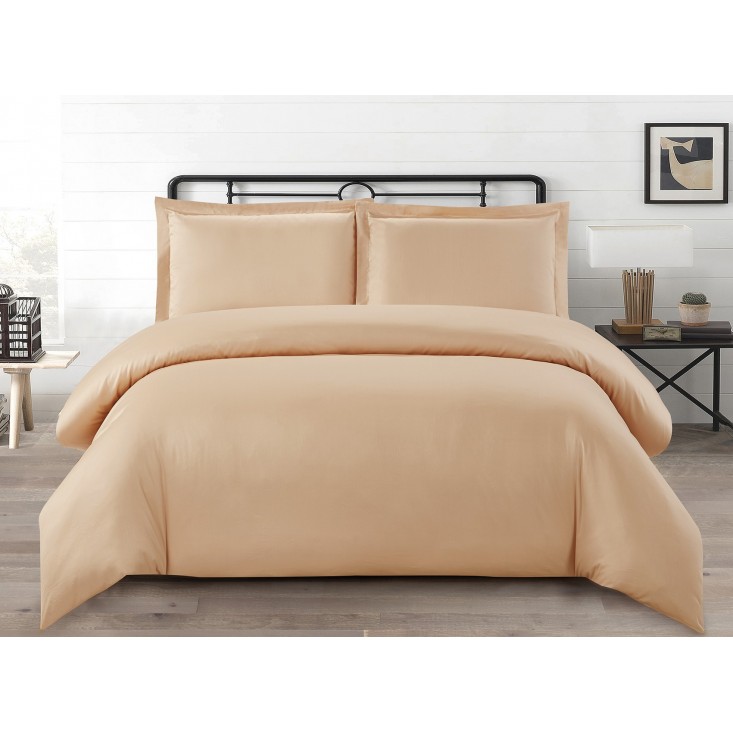 Купить постельное белье мако сатин Однотонное CIS07-38 евро Cristelle