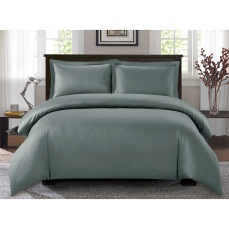 Купить постельное белье мако сатин Однотонное CIS07-39 евро Cristelle