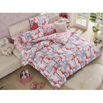 Постельное белье Satin Lux Париж семейное 449-SL Cleo