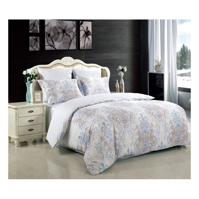 Постельное белье евро макси тенсель лен StyleTex L-06