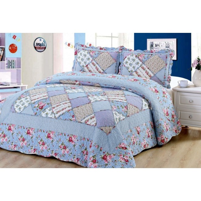 Покрывало Пэчворк 230х250 PW555-75 Tango